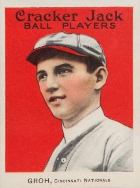 1915 Cracker Jack GROH, Cincinnati-Nationals #159 Baseball Card