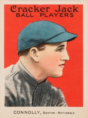 1915 Cracker Jack CONNOLLY, Boston-Nationals #155 Baseball Card