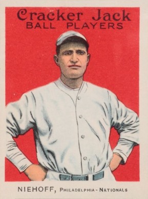 1915 Cracker Jack NIEHOFF< Philadelphia-Nationals #125 Baseball Card
