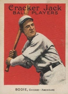 1915 Cracker Jack BODIE, Chicago-Americans #79 Baseball Card