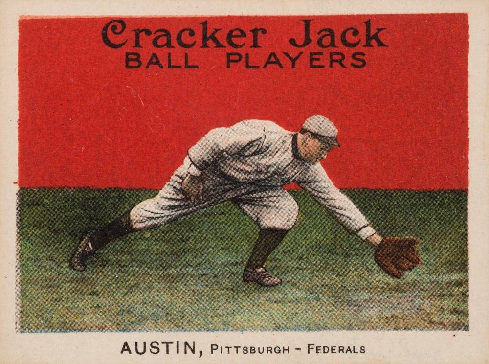 1915 Cracker Jack AUSTIN, Pittsburgh-Federals #40 Baseball Card