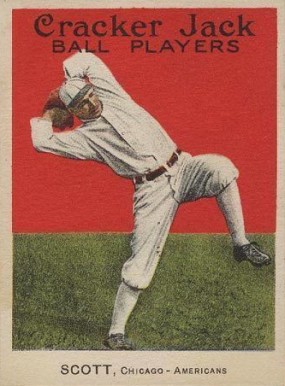 1915 Cracker Jack SCOTT, Chicago-Americans #26 Baseball Card