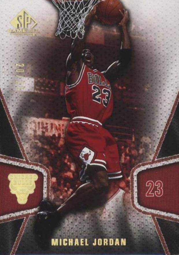 2007 SP Game Used Michael Jordan #10 Basketball Card