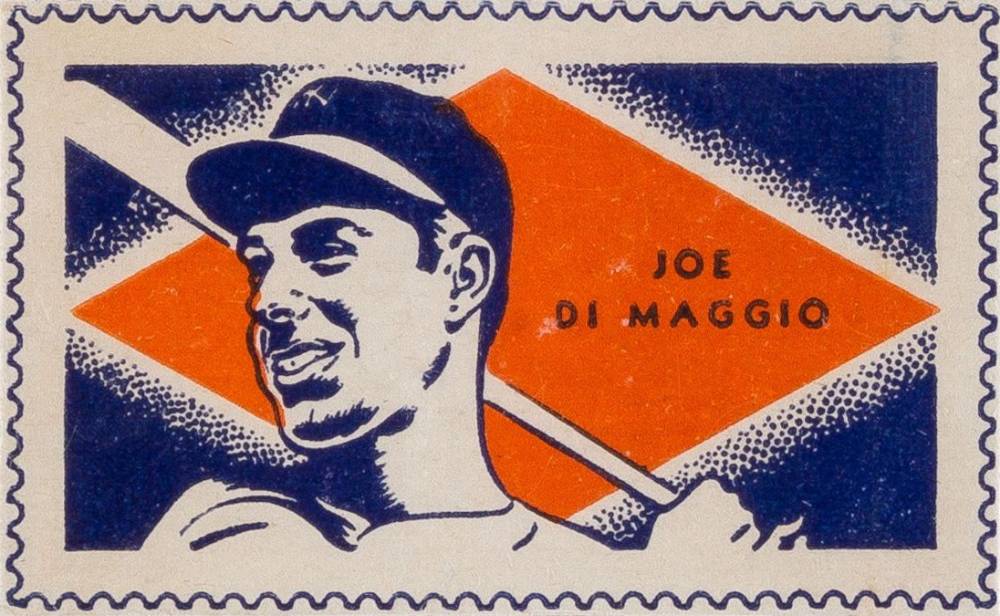 1940 Wheaties Champs/USA Joe DiMaggio # Baseball Card