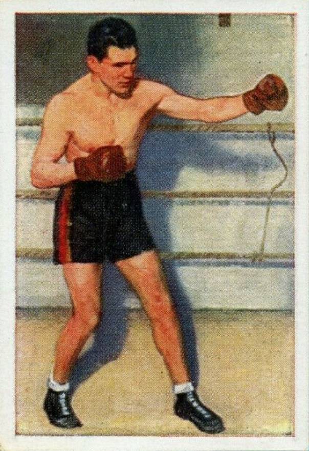 1929 Josetti Cigarettes Die Welt Bildern Max Schmeling #2 Other Sports Card