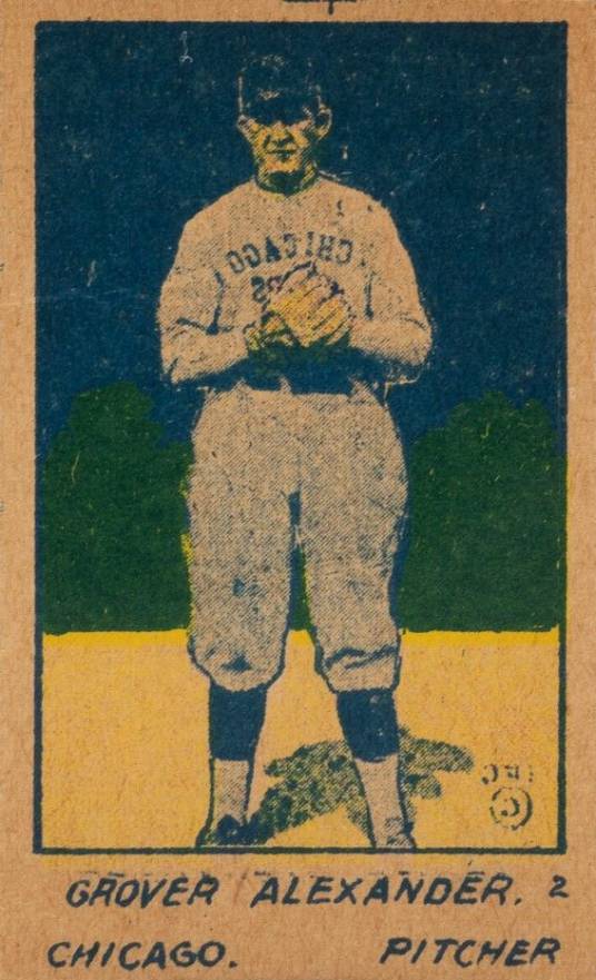 1921 Strip Card Grover Alexander #2 Baseball Card