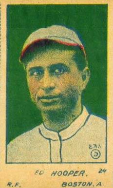 1921 Strip Card Ed Hooper #24 Baseball Card
