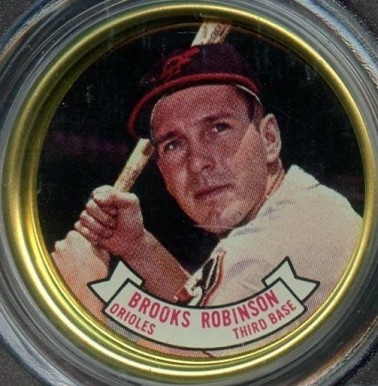 1964 Topps Coins Brooks Robinson #18 Baseball Card