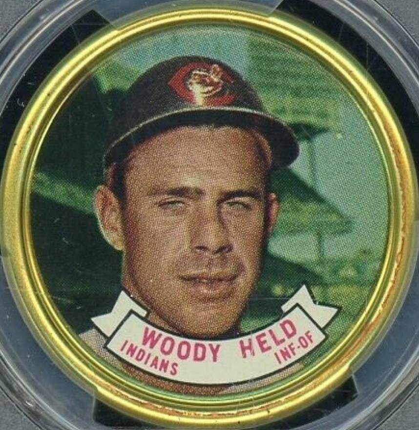 1964 Topps Coins Woody Held #29 Baseball Card