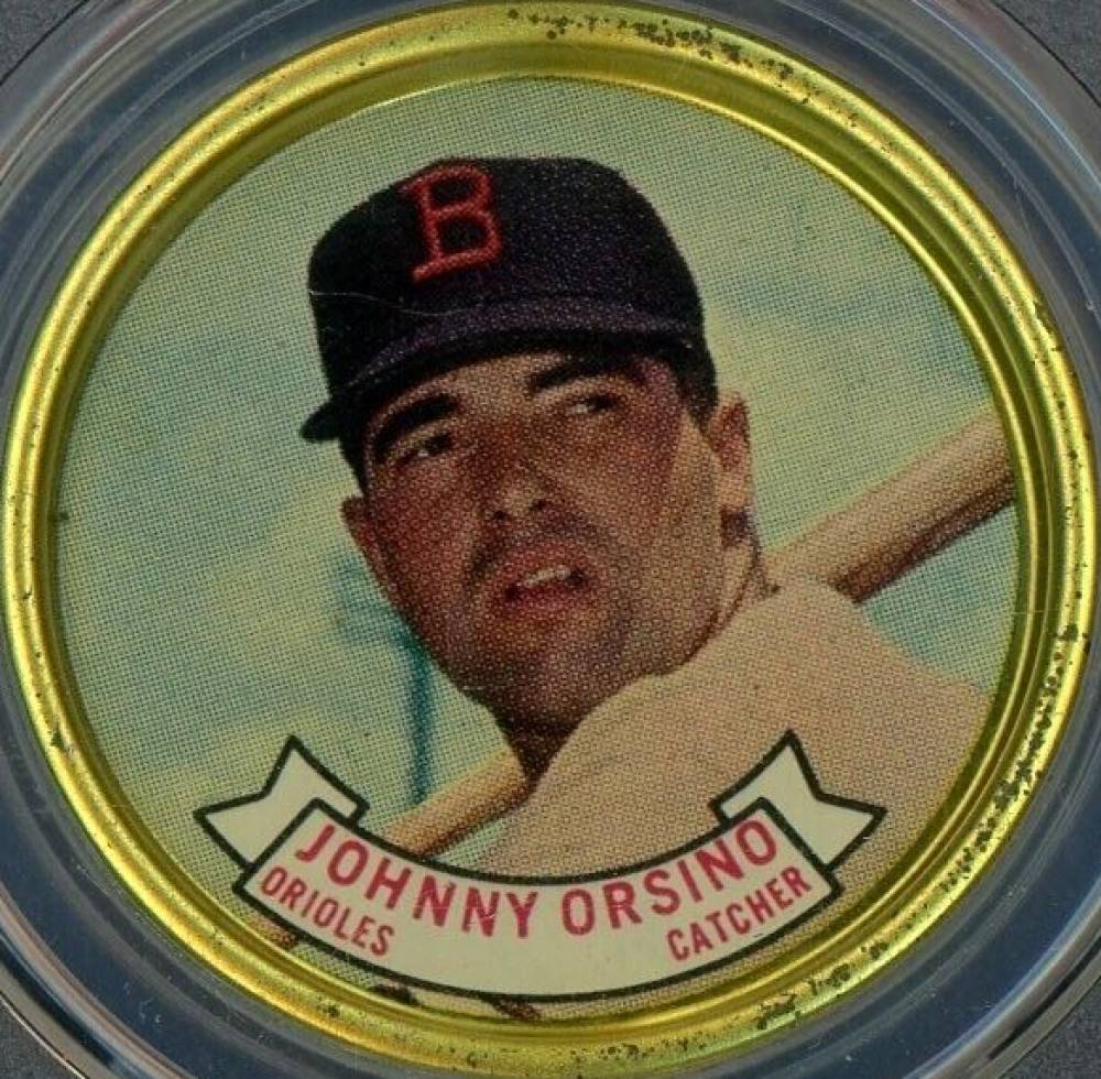 1964 Topps Coins Johnny Orsino #3 Baseball Card
