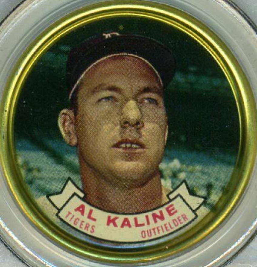 1964 Topps Coins Al Kaline #100 Baseball Card