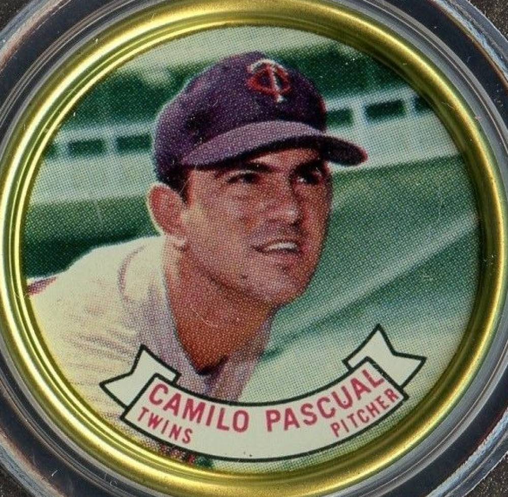 1964 Topps Coins Camilo Pascual #76 Baseball Card