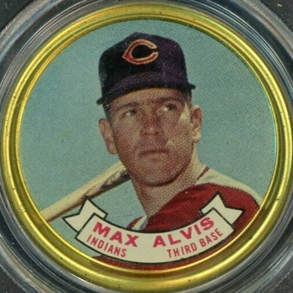 1964 Topps Coins Max Alvis #48 Baseball Card
