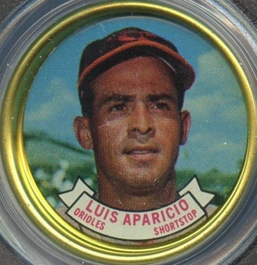 1964 Topps Coins Luis Aparicio #31 Baseball Card