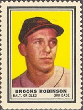 1962 Topps Stamps Brooks Robinson #150 Baseball Card