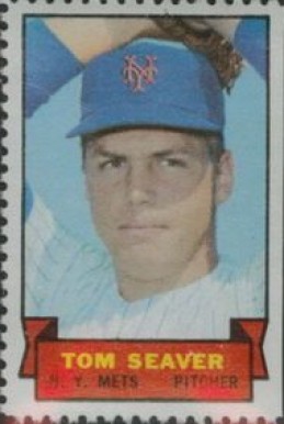 1969 Topps Stamps Tom Seaver # Baseball Card