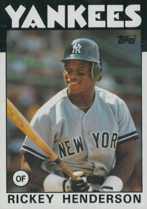 1986 Topps Super Rickey Henderson #30 Baseball Card