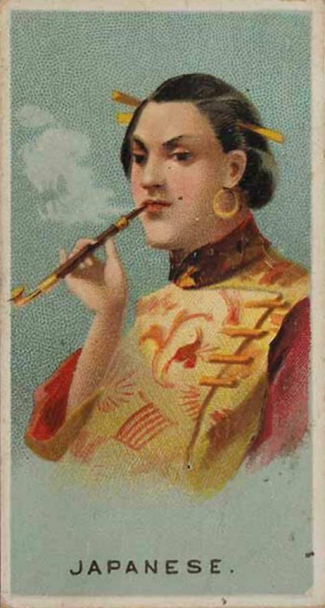 1888 A & G World Smokers Japanese # Non-Sports Card