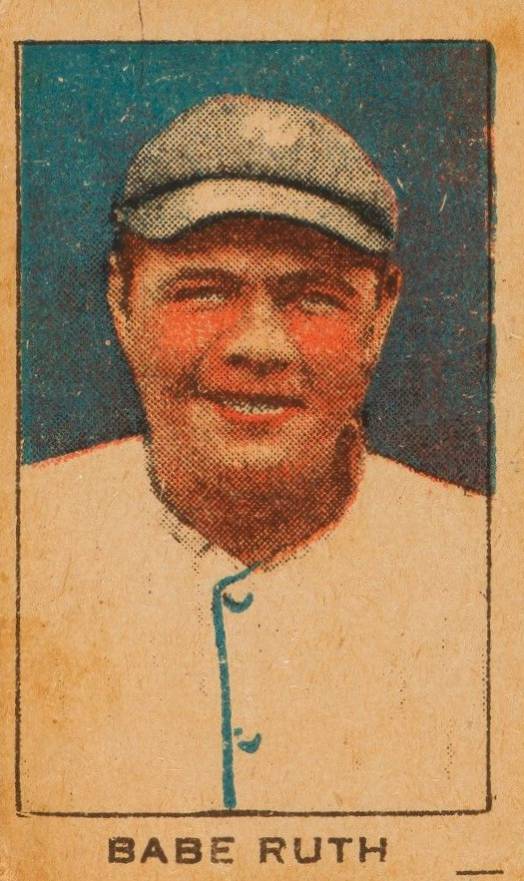 1920 Unnumbered Strip Card Babe Ruth # Baseball Card