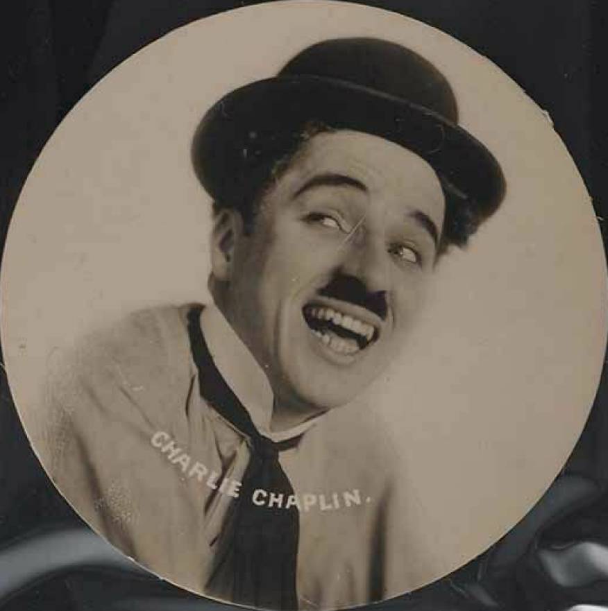 1924 Godfrey Phillips, LTD Cinema Stars Circular Charlie Chaplin # Non-Sports Card