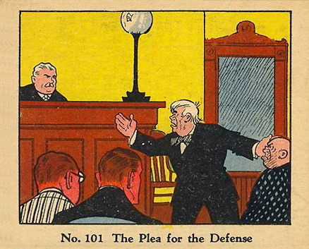 1937 Dick Tracy The Plea For The Defense #101 Non-Sports Card