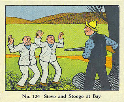 1937 Dick Tracy Steve And Stooge At Bay #124 Non-Sports Card
