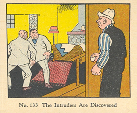 1937 Dick Tracy The Intruders Are Discovered #133 Non-Sports Card