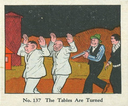 1937 Dick Tracy The Tables Are Turned #137 Non-Sports Card