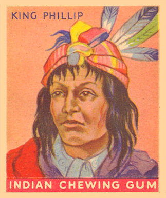1933 Indian Gum King Philip #30 Non-Sports Card