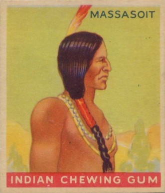 1933 Indian Gum Massasoit #32 Non-Sports Card