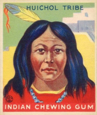 1933 Indian Gum Huichol Tribe #82 Non-Sports Card