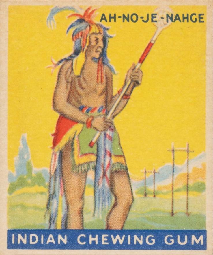 1933 Indian Gum Ah-No-Je-Nahge #35 Non-Sports Card