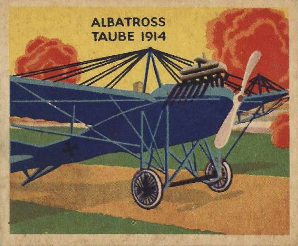 1934 National Chicle Sky Birds Albatross-Taube, 1914 #42-48 Non-Sports Card