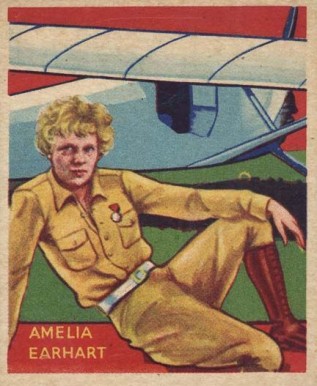 1934 National Chicle Sky Birds Amelia Earhart #48-48 Non-Sports Card