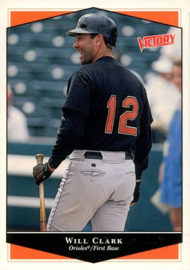 1999 Upper Deck Victory Will Clark #55 Baseball Card