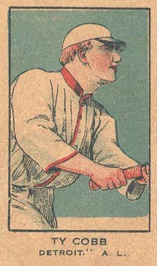 1921 Strip Card Ty Cobb # Baseball Card