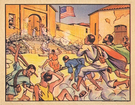 1938 Horrors of War Attack On American Legation At Addis Ababa #72 Non-Sports Card