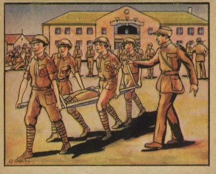 1938 Horrors of War Chinese Schoolgirls Enlist For War Service #86 Non-Sports Card