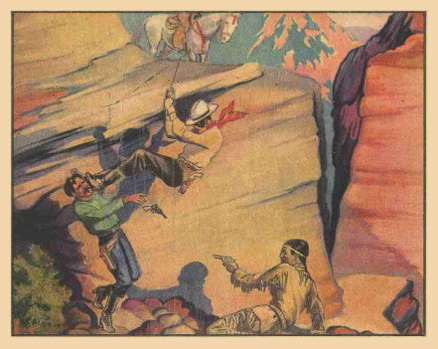 1940 Gum Inc. Lone Ranger Tonto And The Secret Mine #2 Non-Sports Card