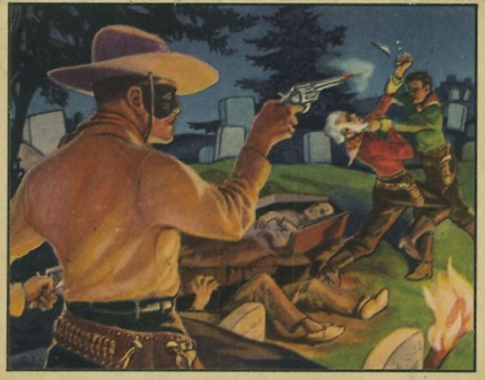 1940 Gum Inc. Lone Ranger Ghouls At Work #6 Non-Sports Card