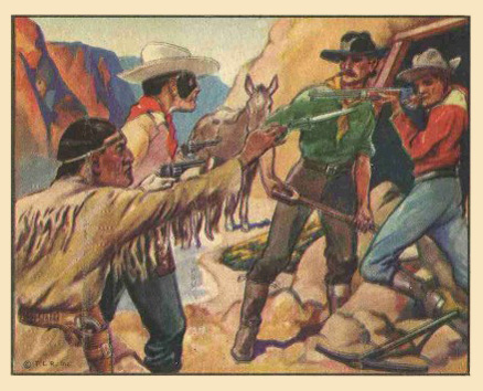 1940 Gum Inc. Lone Ranger Paradise Regained #33 Non-Sports Card