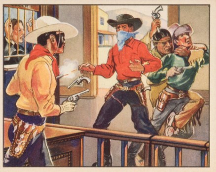 1940 Gum Inc. Lone Ranger The Bank Bandits #43 Non-Sports Card