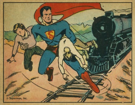 1940 Superman From The Jaws Of Death #3 Non-Sports Card