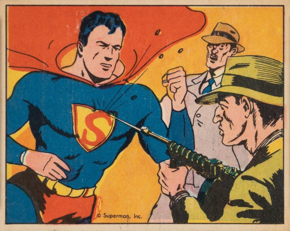 1940 Superman Superman Vs. Bank Robbers #6 Non-Sports Card