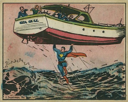 1940 Superman Fury Of The Sea #10 Non-Sports Card