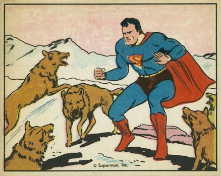 1940 Superman Wolves At Bay #22 Non-Sports Card