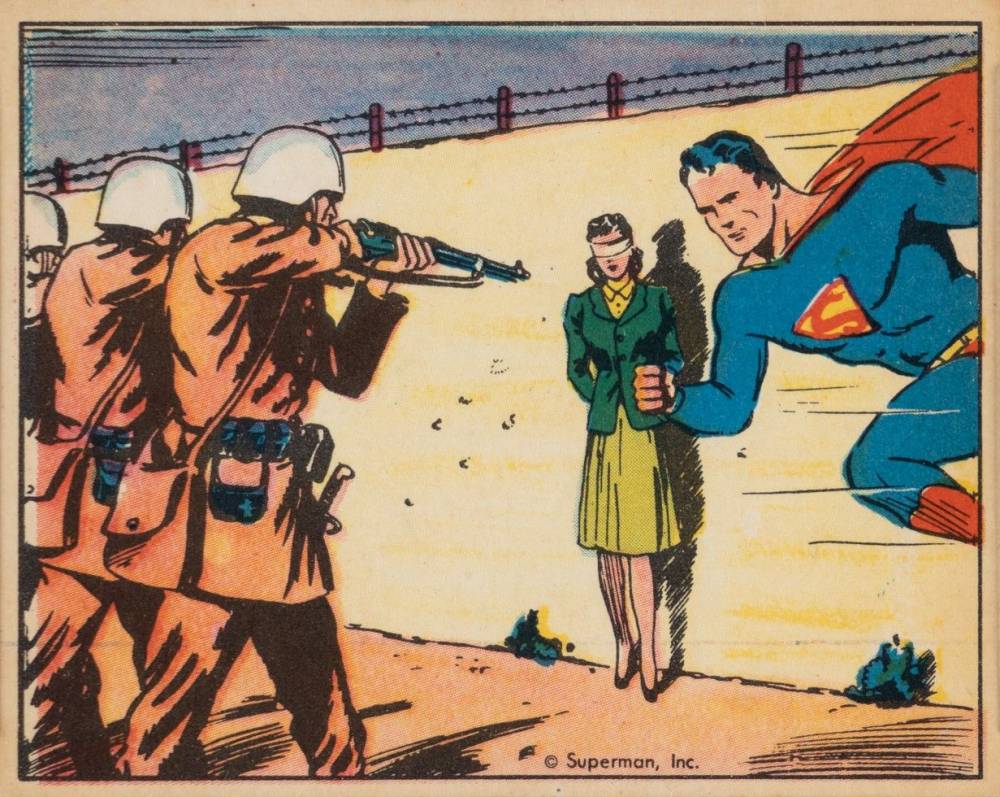 1940 Superman Facing The Firing Squad #36 Non-Sports Card