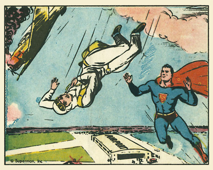 1940 Superman Death In The Air #48 Non-Sports Card