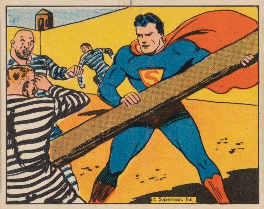 1940 Superman Prison Break #18 Non-Sports Card