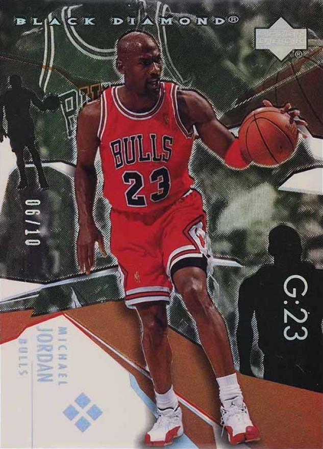2003 Upper Deck Black Diamond Michael Jordan #183 Basketball Card